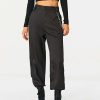 Pants * | Solado High Waist Dual Pocket Chain Decor Cargo Pants Black