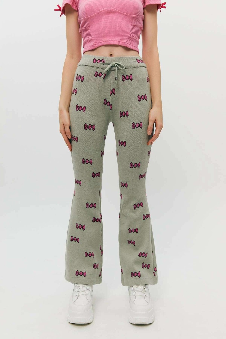 Pants * | Solado Candy Print Drawstring Joggers Multicolor